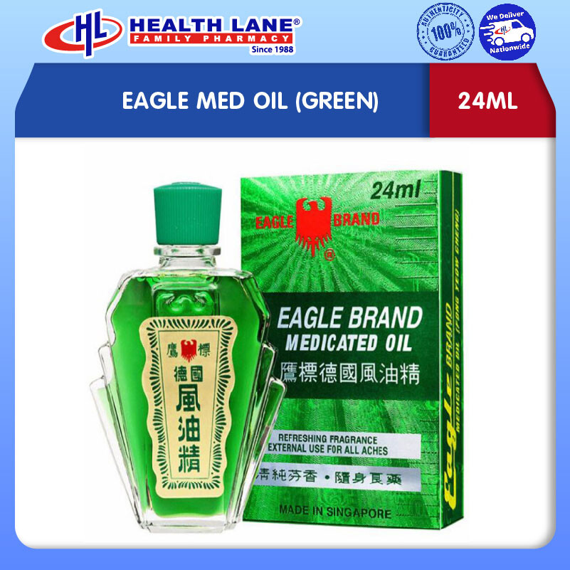EAGLE MED MINYAK (GREEN) (24ML)
